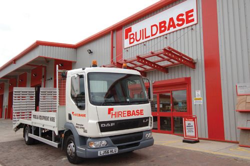 GBS Buildbase lorry