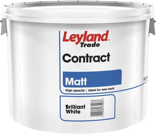 10L tub of Leyland trade paint, featured in Toolstation catalogue at only £14.88.