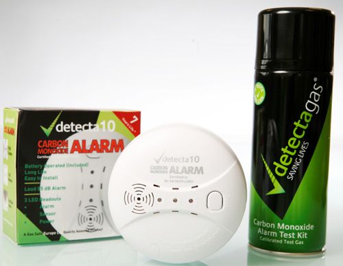 deteca gas alarm test kit