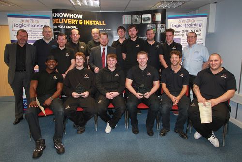 The 13 fully trained building services apprentices