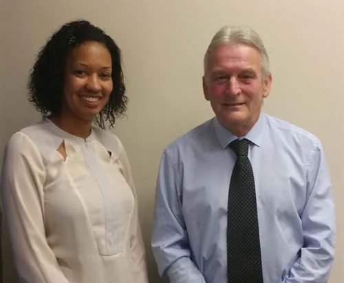 Vedette Millin (left) and Chris Kavanagh (right) Vedette Millin (left) and Chris Kavanagh (right)