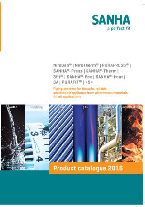 SANHA updates its product catalogue for 2016