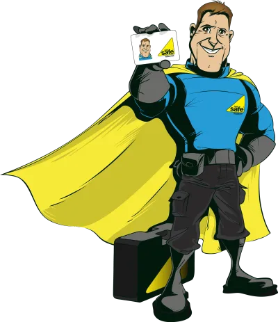 Doug, the Gas Safety Hero, who will be seen regularly throughout Gas Safety Week next month. Doug, the Gas Safety Hero, who will be seen regularly throughout Gas Safety Week next month.