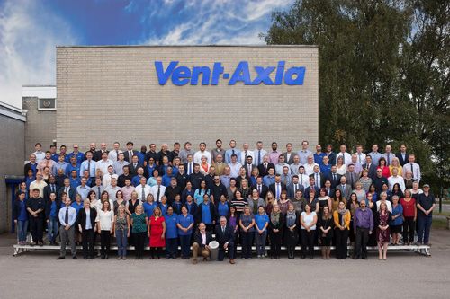 Vent-Axia’s Crawley team celebrate 80 years