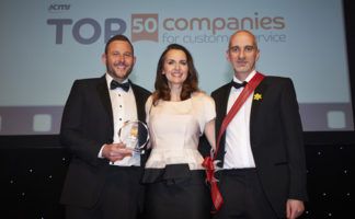 Baxi has been awarded fifth place in the Top 50 Companies for Customer Service Awards in the UK