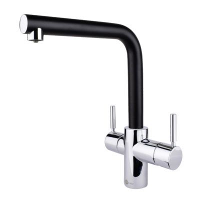 The InSinkErator 3N1 steaming hot water tap with cold, hot and filtered, steaming hot water, encased within a stylish Italian design, is now available in the new J Shape in addition to the iconic L Shape