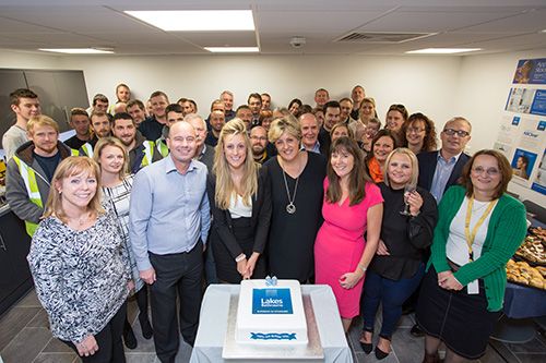 The Lakes team celebrate 30 years.