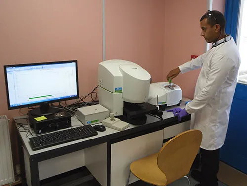 Anil Kumar using new FTIR