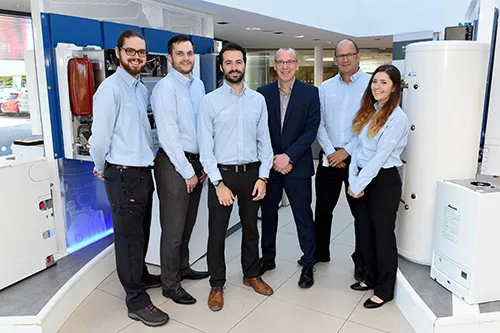 The new Controls & Connectivity team The new Controls & Connectivity team