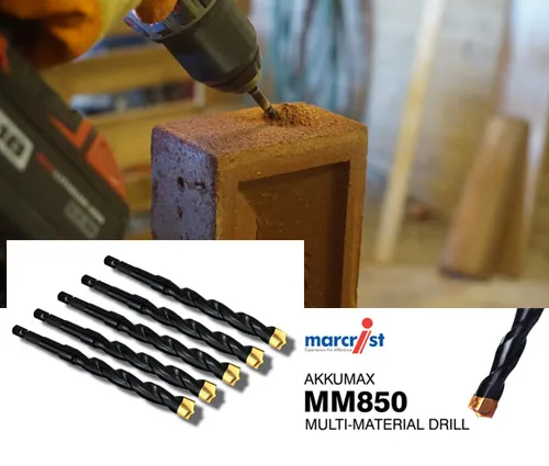 MM850 Multi-Material Drill-5er-Set-shadow MM850 Multi-Material Drill-5er-Set-shadow