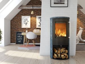 Wood burning stoves burn completely causing less particulates to enter the atmosphere.
