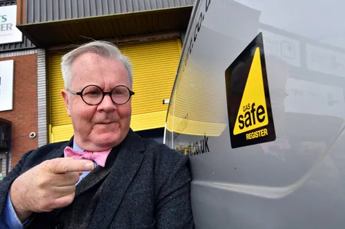Tim Pollard promotes Gas Safety Week Tim Pollard promotes Gas Safety Week