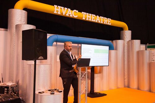 A comprehensive programme of seminars and discussions will take place in the HVAC Hub 