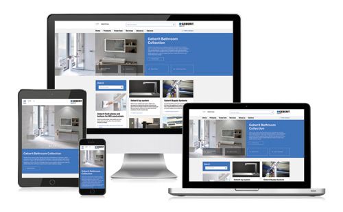 Browse the new-look website at: www.geberit.co.uk