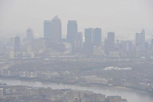 Outdoor air quality across the UK has breached world health guidelines