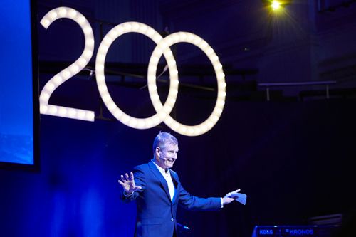 Patrick Kielty was the host of the bicentenary event