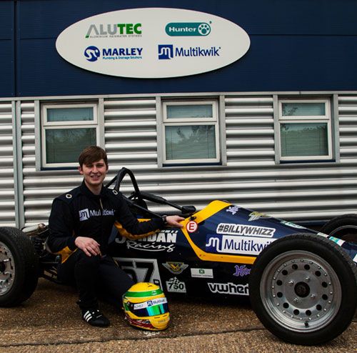Multikwik is proud to be sponsoring Formula Vee driver, Jamie Harrison