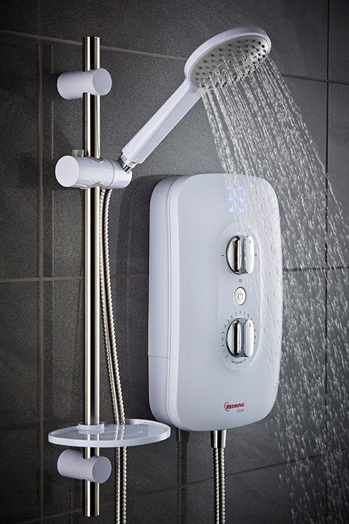 Redring offer a three-year extended warranty for its Bright and Glow electric shower range