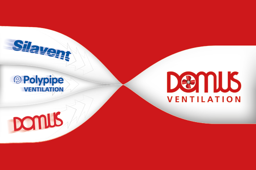 A key part of the launch of Domus Ventilation has been a new logo and corporate identity.