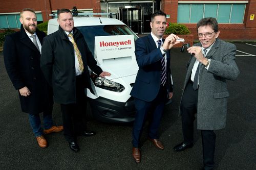 A brand-new Ford Connect van worth £15,000 was won