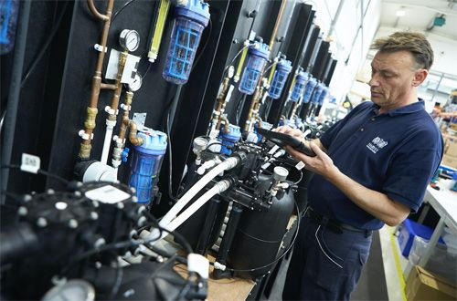 Staff numbers at Harvey Water Softeners’ Woking headquarters grew by 50% last year