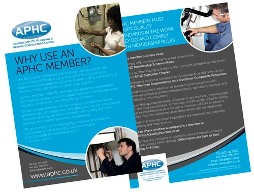 APHC members can order a free allocation of leaflets every year APHC members can order a free allocation of leaflets every year