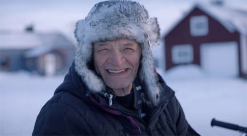 Face of the new Vaillant campaign, Ake, lives in Naimakka, the coldest part of Sweden.