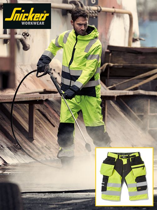 Snickers has launched a new range of cool and functional Hi-Vis summer clothing.