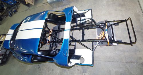 One of the cars built by Andy Robinson Race Cars