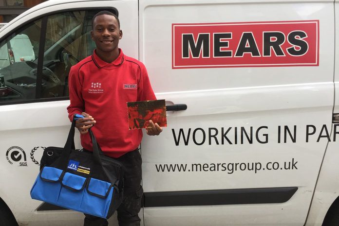 Vusimuzi Mayendesa was the first JTL heating and plumbing apprentice to win a prize