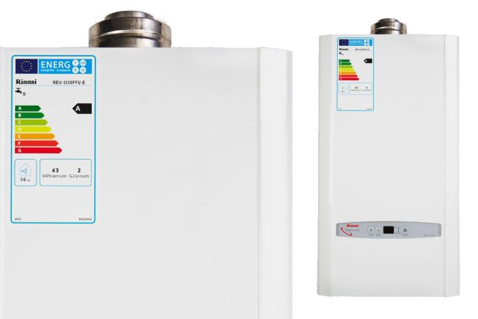Multipoint continuous flow ErP A-rated gas fired 11i water heater