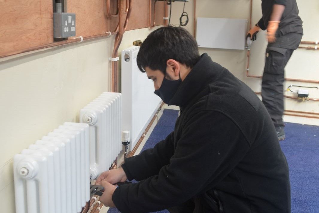 Radiators delivered for Midlands training centre | Heating & Plumbing ...