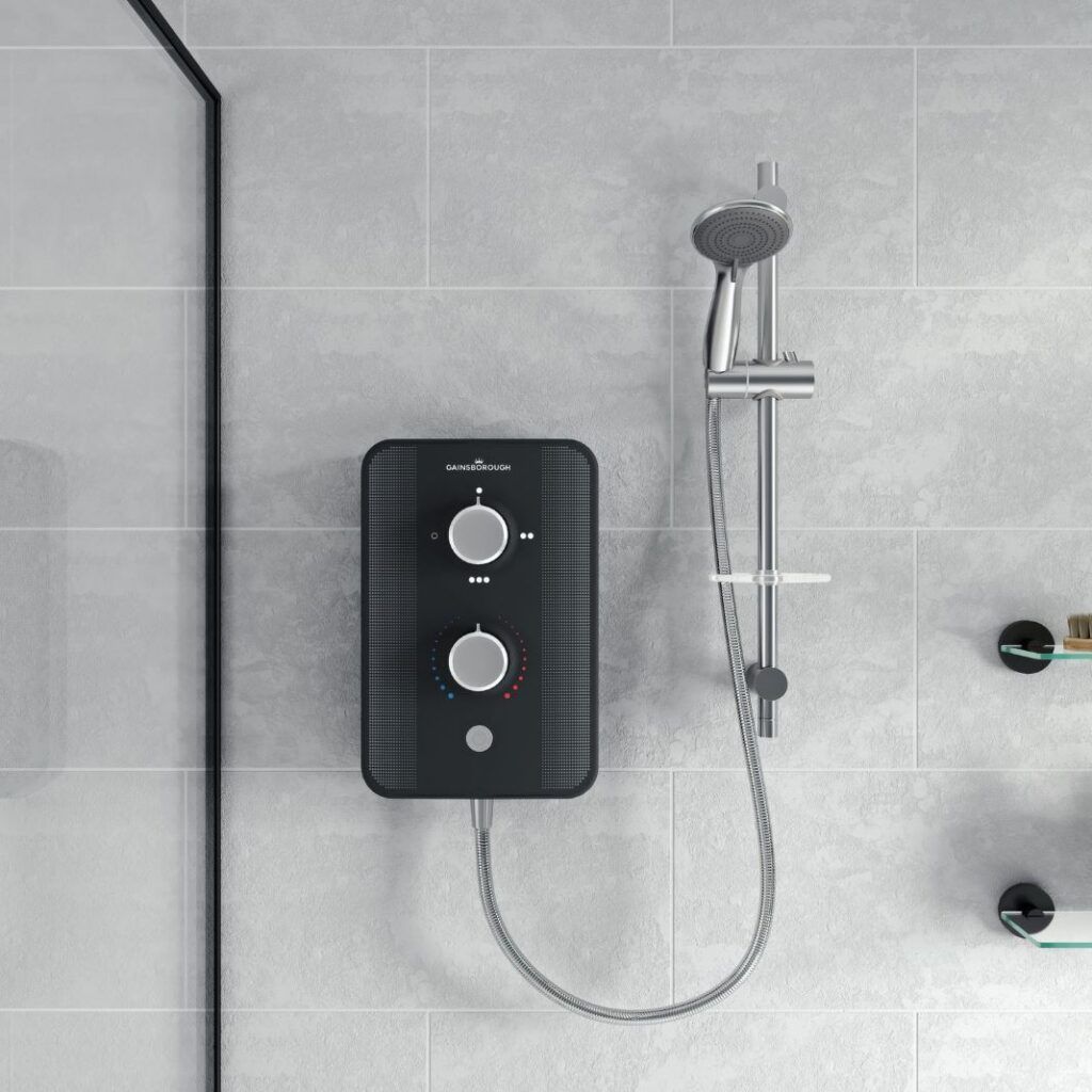 Gainsborough relaunches with new SLIM electric shower range Heating
