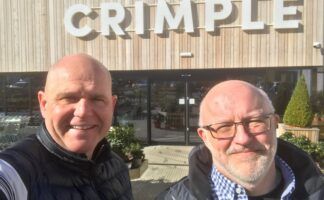 Graham Watson and Nigel Upson at Crimple