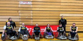 Roman supports Wheelchair Rugby Club Roman