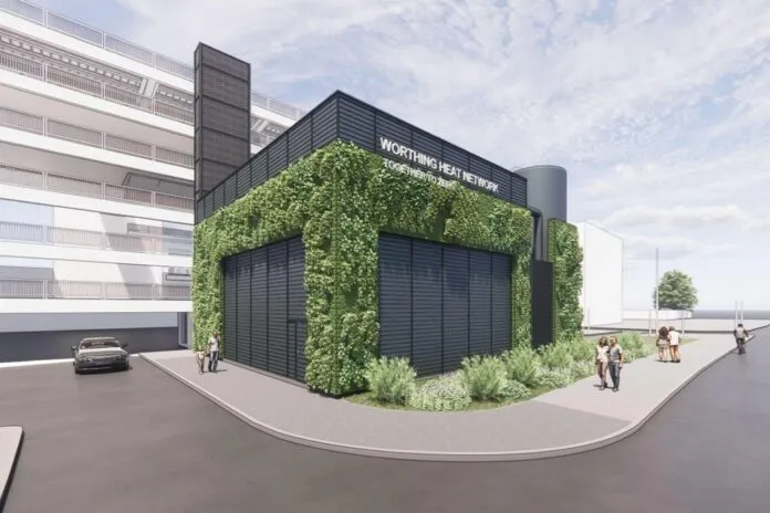 Worthing Energy Centre CGI 1 Worthing decarbonisation