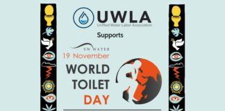 UWLA supports World Toilet Day UWLA World Toilet Day