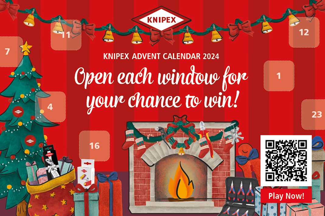 Knipex launches Advent Calendar Giveaway Heating Plumbing Monthly