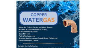 Watergas from M-Press Fittings Watergas