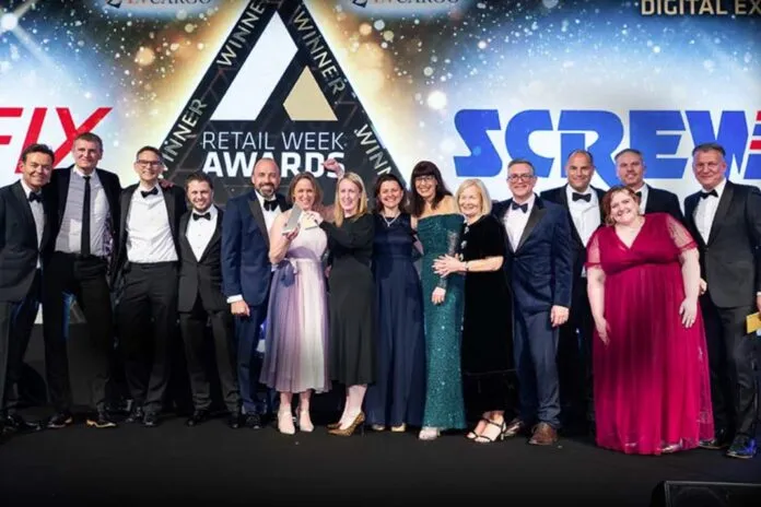 Screwfix Digital Excellence Award