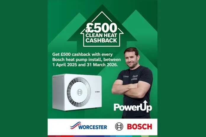 Worcester Bosch cashback promo Worcester Bosch