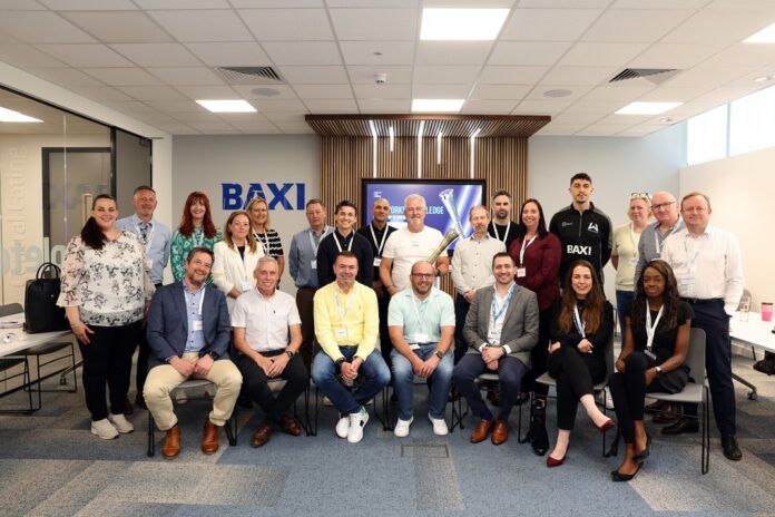 Baton of Hope @ BAXI headquarters in Warwick. UK. 30 APR 2025. Baxi