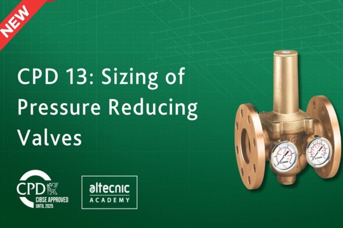 CPD 13 Sizing of Pressure Reducing Valves - Image_ Altecnic