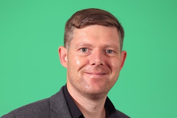 Chris Newman, zero carbon design manager for Mitsubishi Electric Mitsubishi Electric