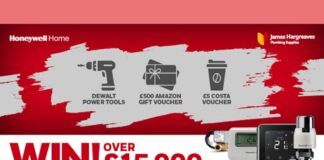 Over £15,000 worth of prizes to be won with Resideo and James Hargreaves Plumbing Supplies Resideo