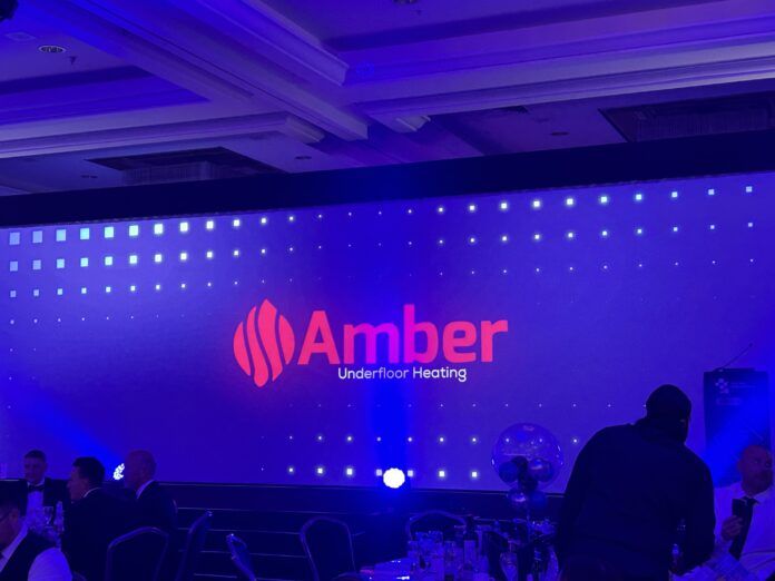 Amber Underfloor Heating celebrate industry innovation at TTA Awards 2025