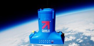 Thomas Dudley launches Quantum into space Thomas Dudley