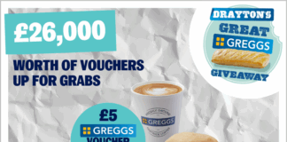 Drayton launches Great Greggs Giveaway Drayton