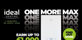 Ideal Heating announces the return of One More MAX Ideal Heating
