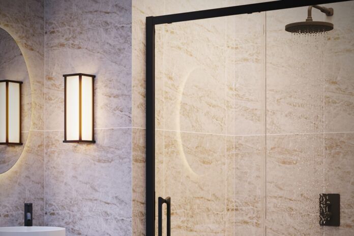 Flair Showers - Verve PRO 8 collection - Matte Black Flair Showers